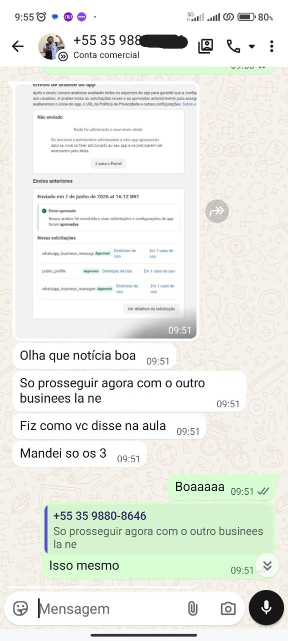 Depoimento real de aluno