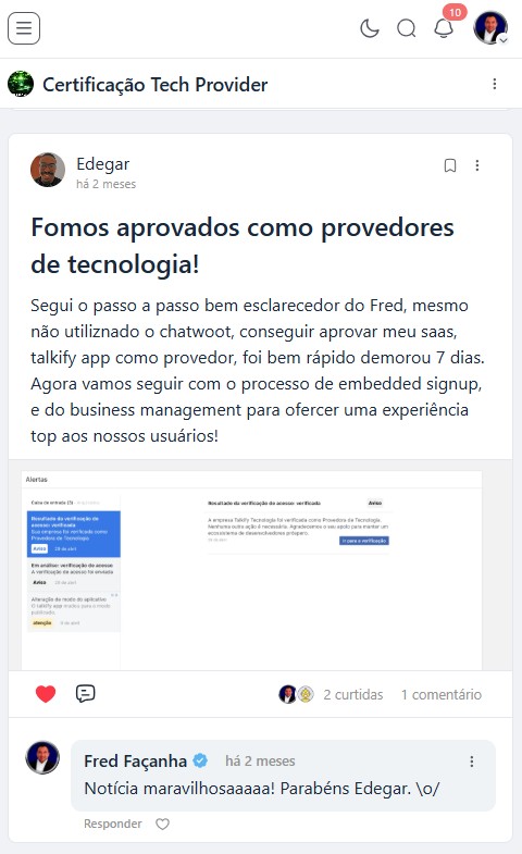 Depoimento real de aluno